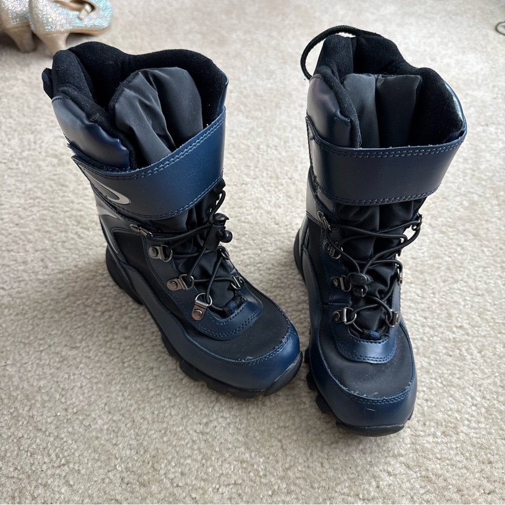 Navy Blue Winter/Snow Boots